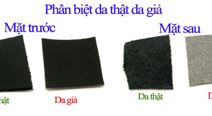 PHÂN BIỆT DA THẬT VÀ DA GIẢ 